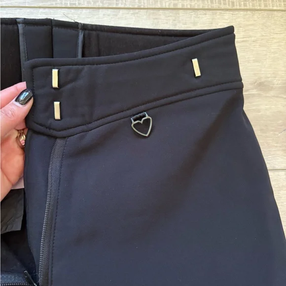 Obermeyer Black Stretch Snow Pants Size 6 Short - Picture 5 of 10